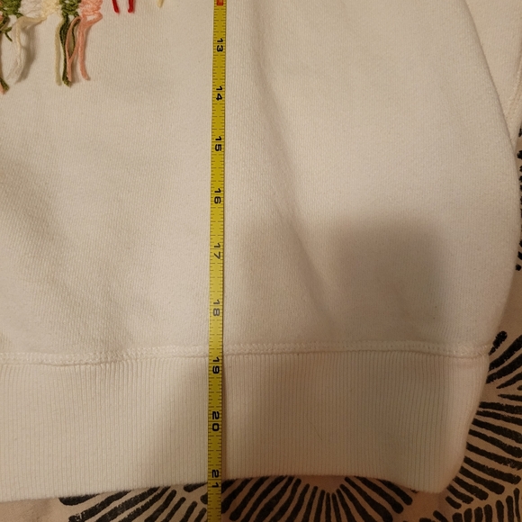 THE GREAT. Multicolored Fringe Sweatshirt - Picture 4 of 12